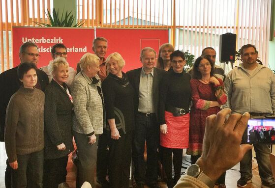 Der neue Vorstand des UB Märkisch-Oderland. Foto: Stephen Ruebsam